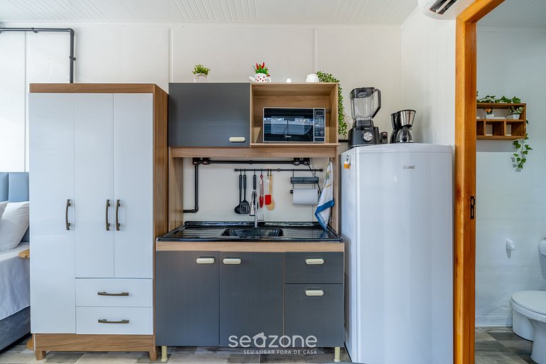 Chalé a 200 m Praia do Campeche c/ garag. SCJ0005