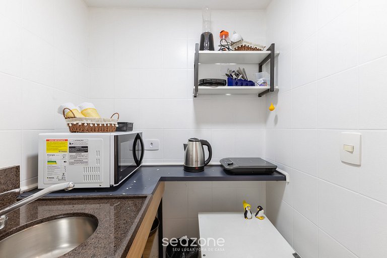 Studio en cond. con piscina en Alto da XV UPP0703