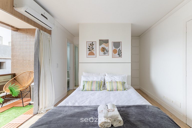 Estudio en cond. con piscina en Curitiba UPP0704