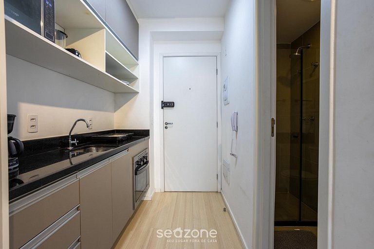 Studio em cond. c/ piscina na Bela Vista SNC0411