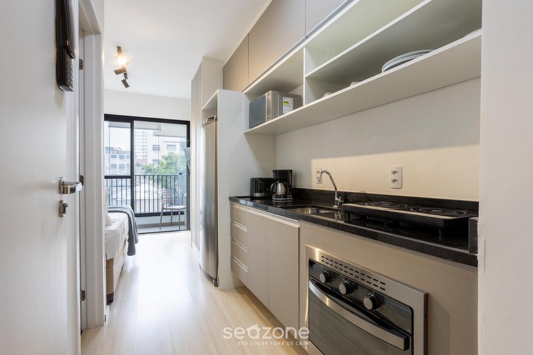 Studio en condo c/ piscina en Bela Vista SNC0411