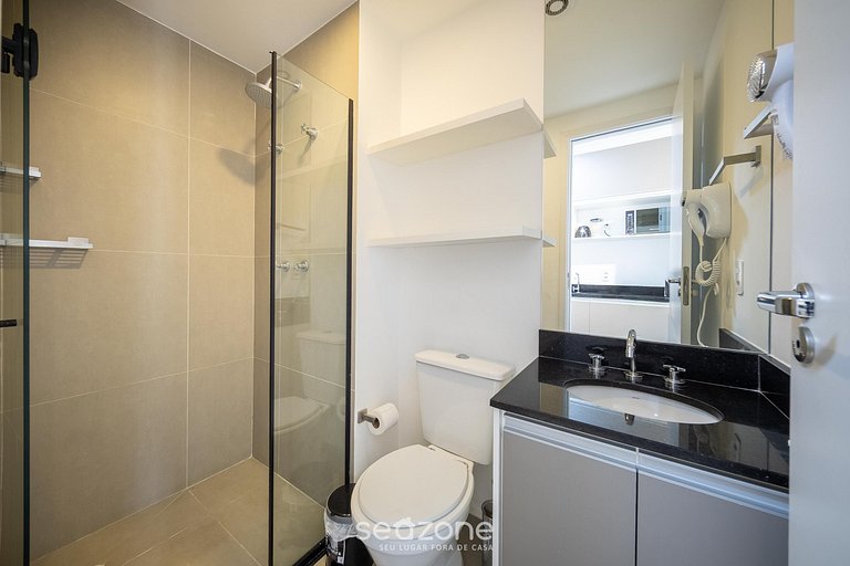 Studio em cond. c/ piscina na Bela Vista SNC0411