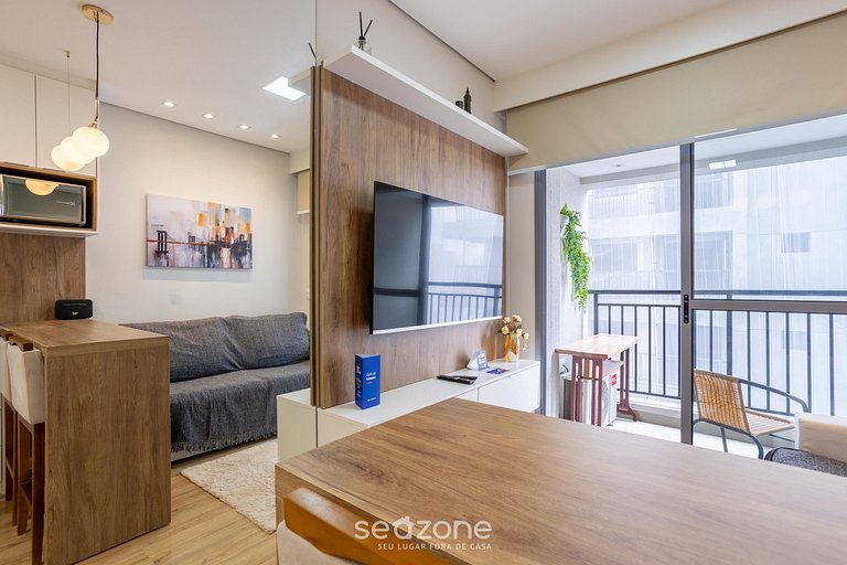 Apto a solo 450m del Metro, Indianópolis NOE1410