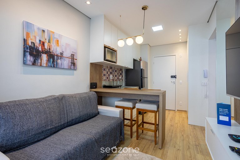 Apto a apenas 450m do Metrô, Indianópolis NOE1410