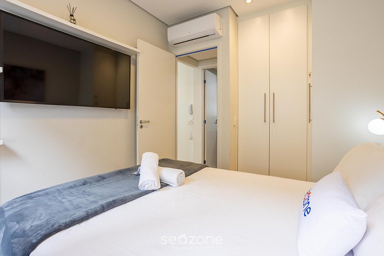 Apto a solo 450m del Metro, Indianópolis NOE1410