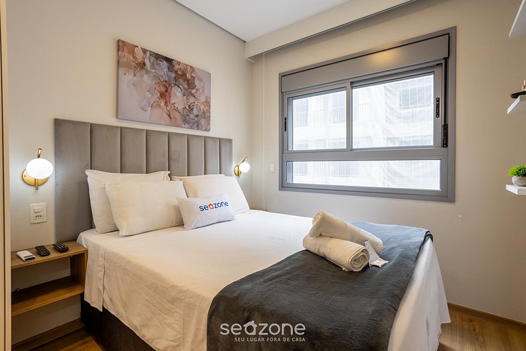 Apto a apenas 450m do Metrô, Indianópolis NOE1410