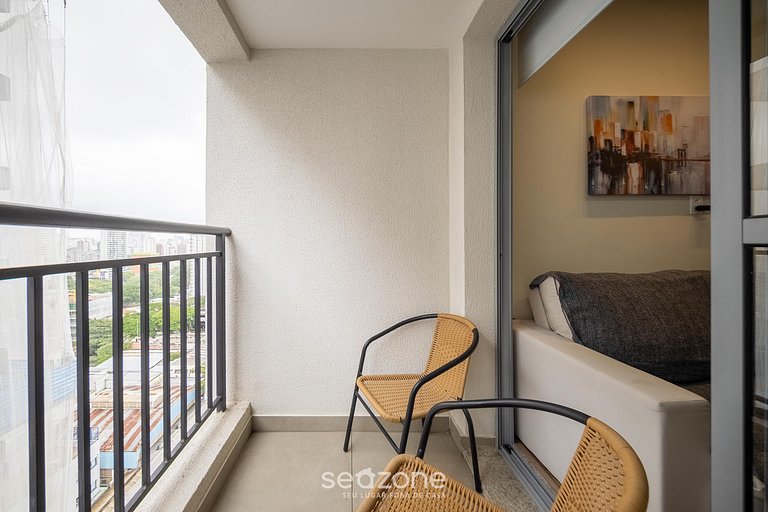 Apto a solo 450m del Metro, Indianópolis NOE1410