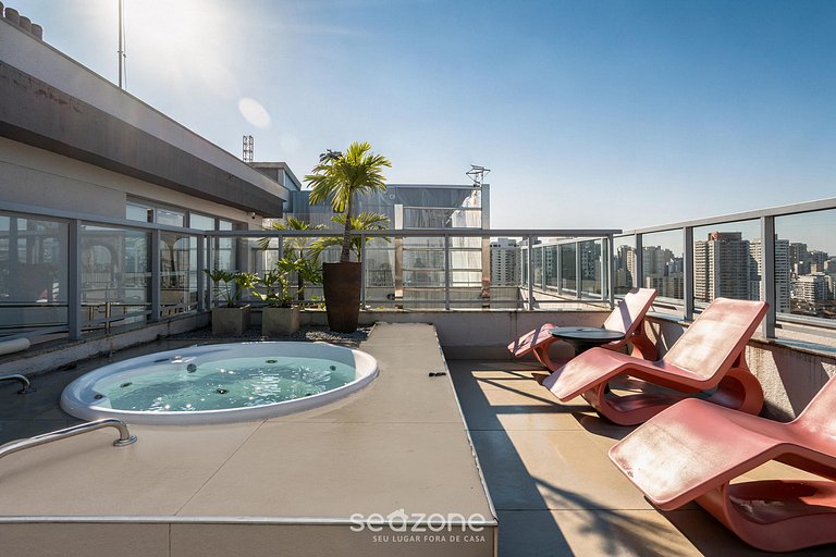 Apto a apenas 450m do Metrô, Indianópolis NOE1410