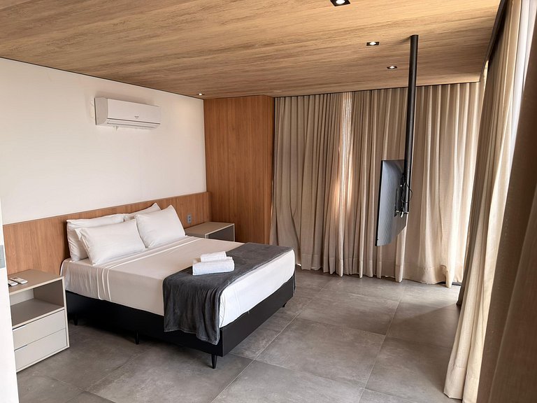 Estudio c/ Varanda Vista Mar Lateral NWT0820