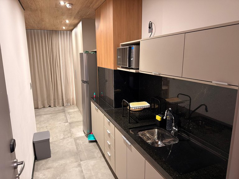 Estudio c/ Varanda Vista Mar Lateral NWT0820