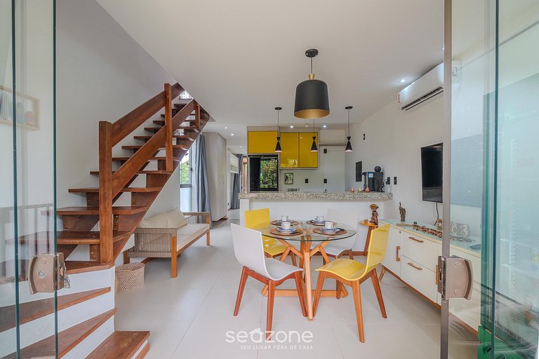 Apt de 3-HB en cond. c/ piscina, Imbassaí SVI0001