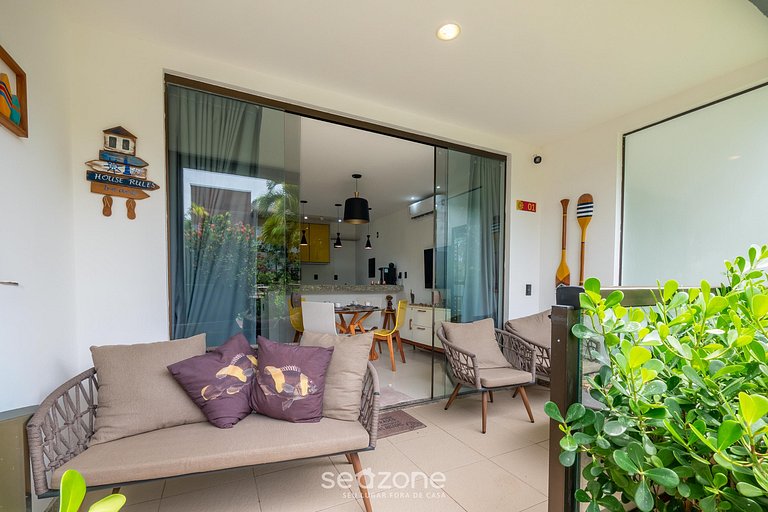 Apt de 3-HB en cond. c/ piscina, Imbassaí SOV0001