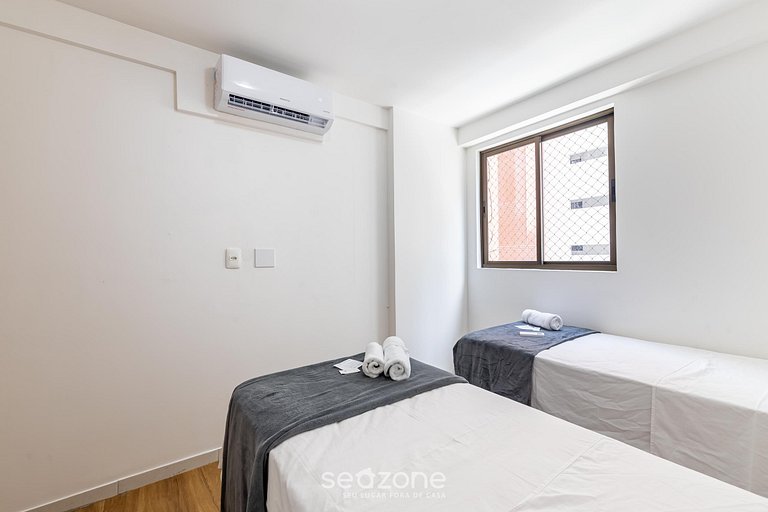 Apto en Cond. c/ Piscina, 700 m del mar MBR0204