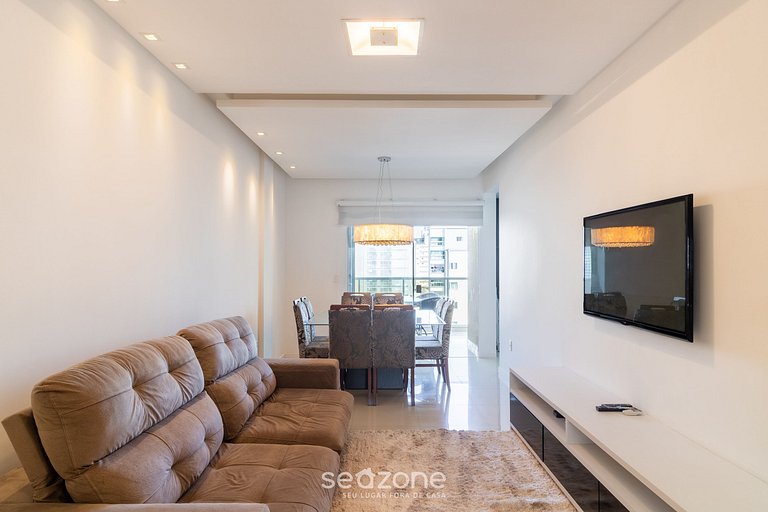 Apto 2 suites y Parrilla 550 m de la Playa EBF0702