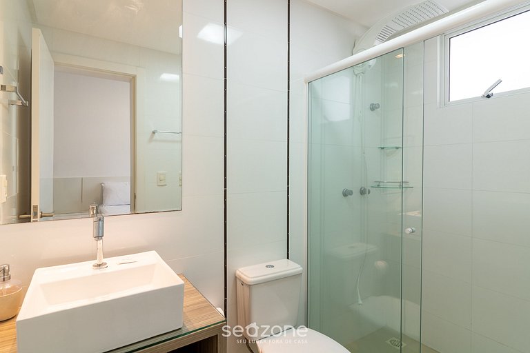 Apto 2 suites y Parrilla 550 m de la Playa EBF0702