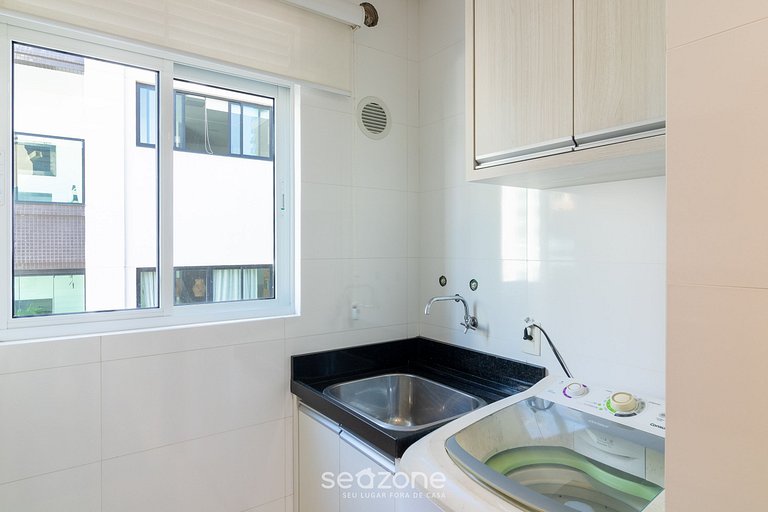 Apto 2 suites y Parrilla 550 m de la Playa EBF0702