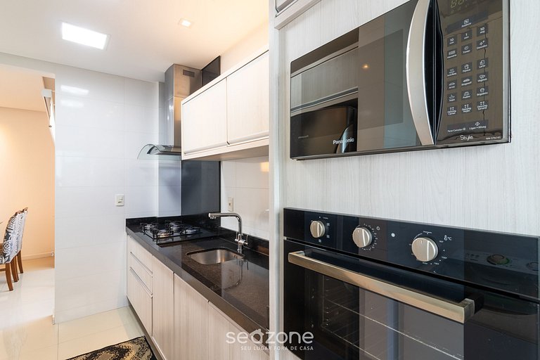 Apto 2 suites y Parrilla 550 m de la Playa EBF0702