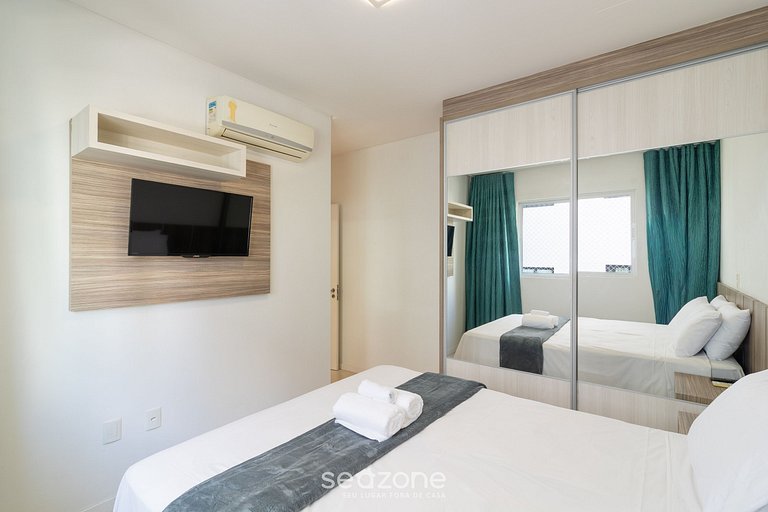 Apto 2 suites y Parrilla 550 m de la Playa EBF0702