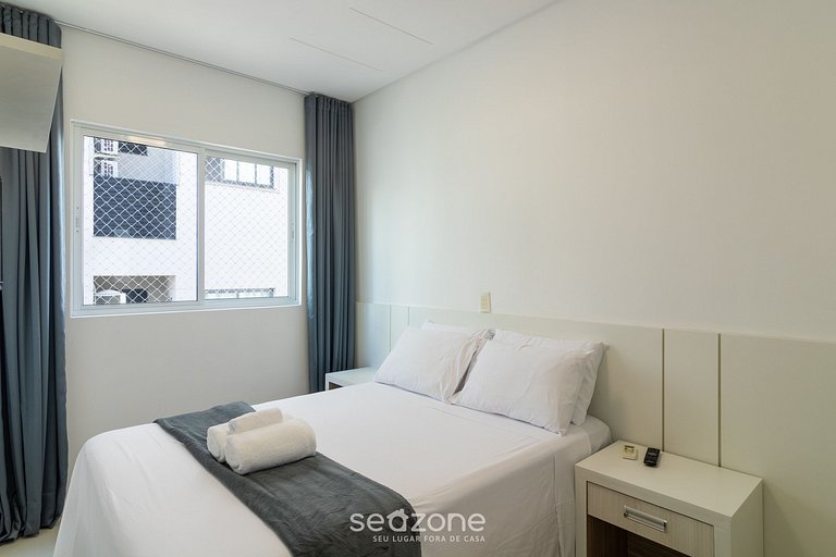 Apto 2 suites y Parrilla 550 m de la Playa EBF0702