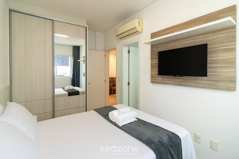 Apto 2 suites y Parrilla 550 m de la Playa EBF0702