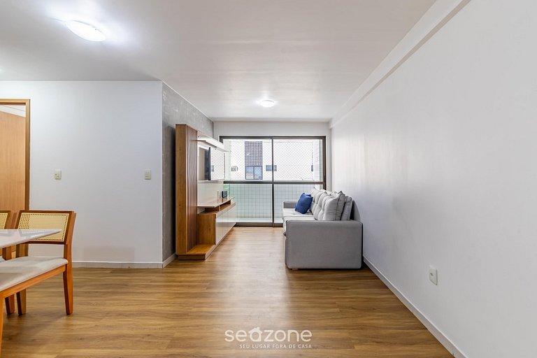 Apto en Cond. c/ Piscina, 700 m del mar MBR0204