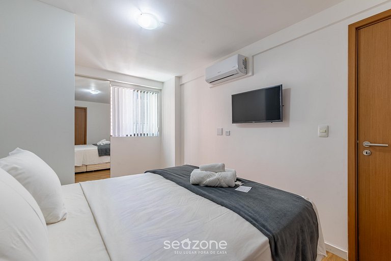 Apto en Cond. c/ Piscina, 700 m del mar MBR0204