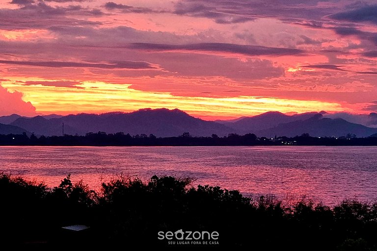 Casa Frente Laguna | Atardecer 800m Rosa MAT0021