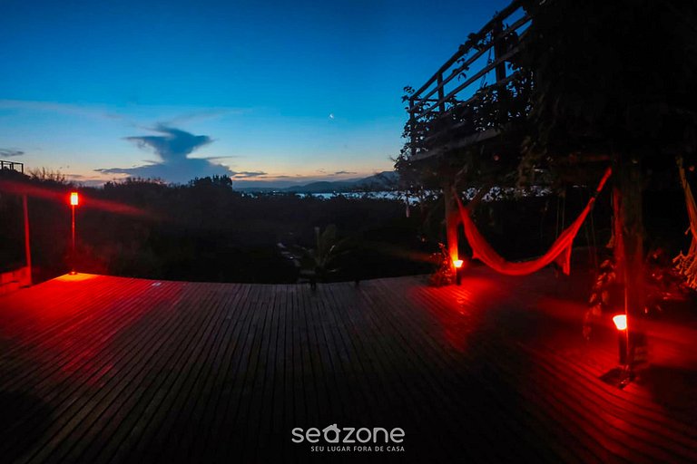 Casa Beira Lagoa | Pôr do Sol 800m Rosa MAT0021