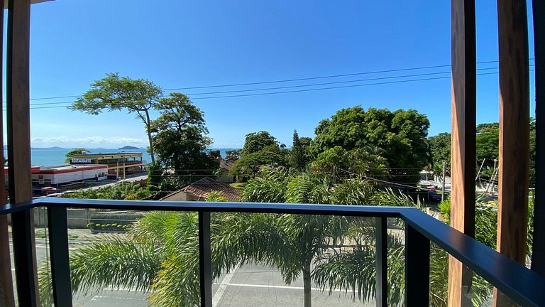 Estúdio c/ Varanda a 50 m da Praia PSO0303