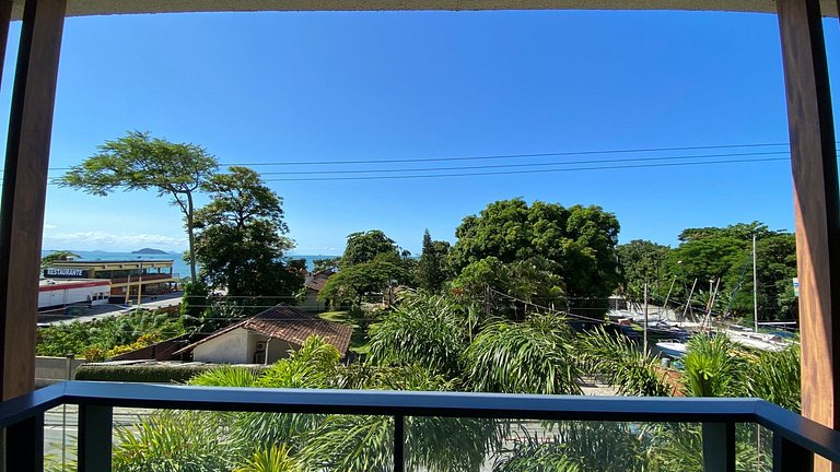 Estúdio c/ Varanda a 50 m da Praia PSO0303