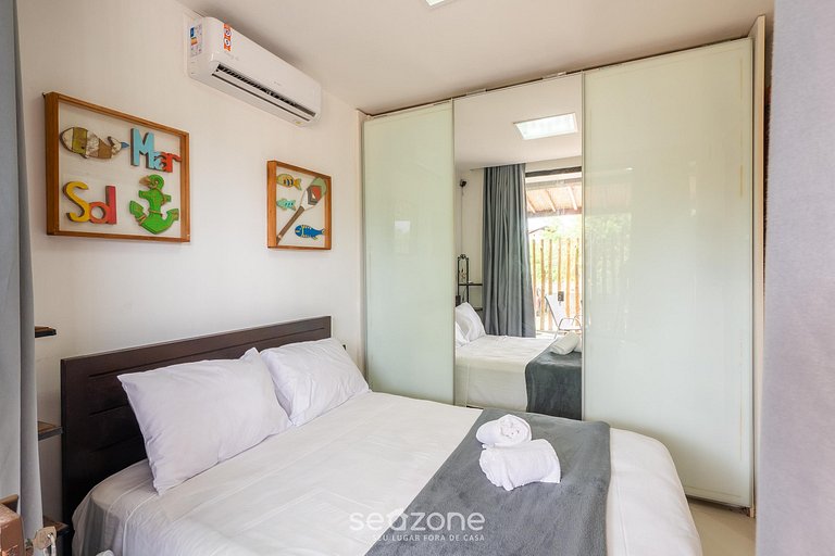 Apt de 3-HB en cond. c/ piscina, Imbassaí SOV0001