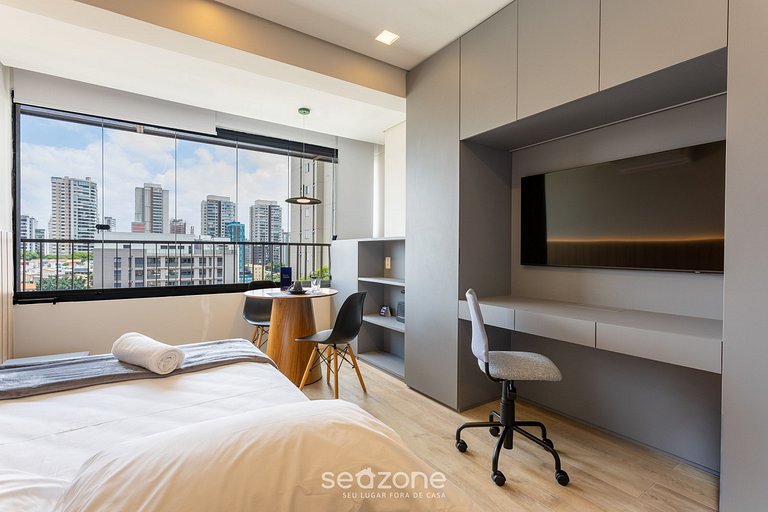 Studio em Perdizes c/ Ar e Smart TV CHM0206