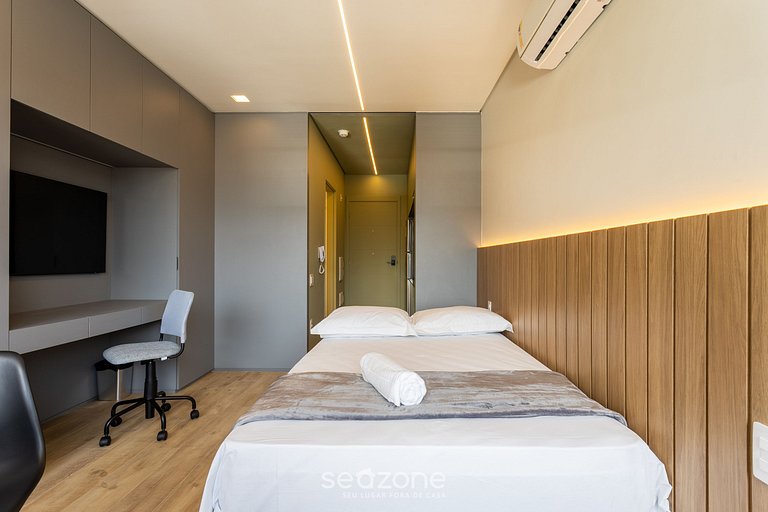 Studio em Perdizes c/ Ar e Smart TV CHM0206