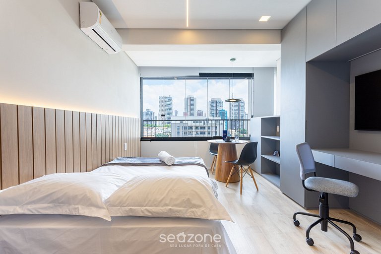 Studio em Perdizes c/ Ar e Smart TV CHM0206