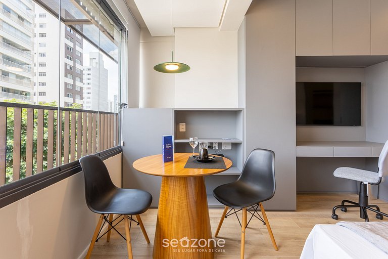 Confort en Perdizes con AC y Smart TV CHM0206