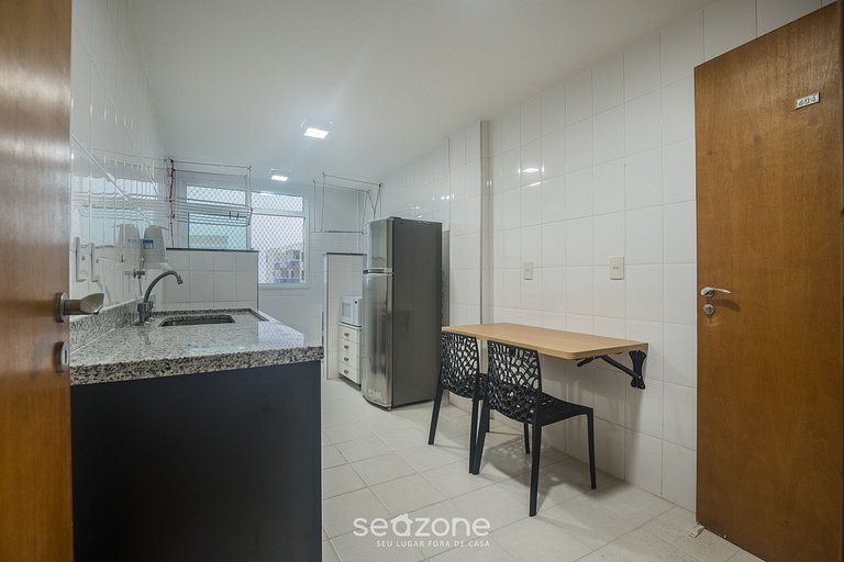 Apto 2 Quartos a 160m da Praia EWH0404