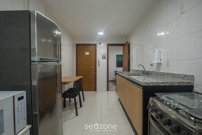 Apto 2 Quartos a 160m da Praia EWH0404