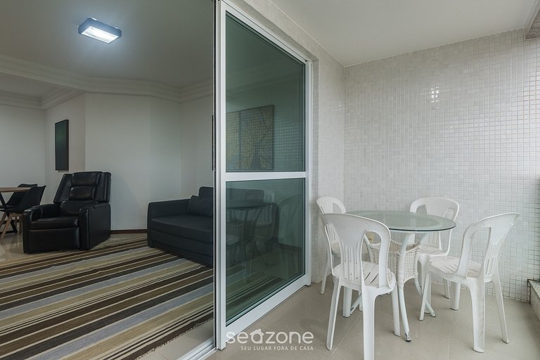 Apto 2 Quartos a 160m da Praia EWH0404