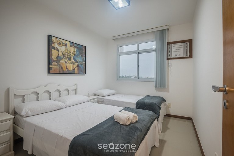 Apto 2 Quartos a 160m da Praia EWH0404