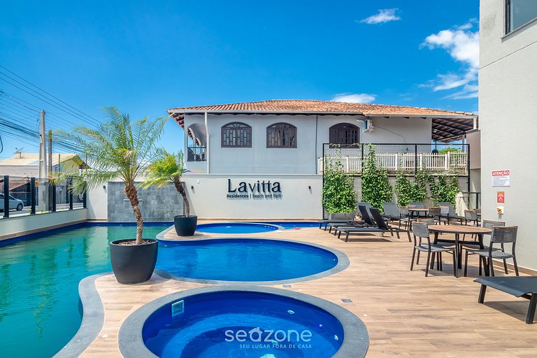 Condominio c/ piscina a 450 m del mar y 650 m de Beto Carrer