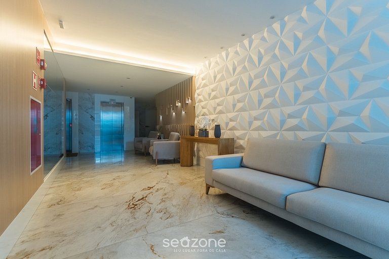 Apto en cond. con fácil acceso al mar ARE1502