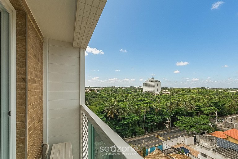 Studio c/ Vista Mar em Cond. Piscina PSP0605