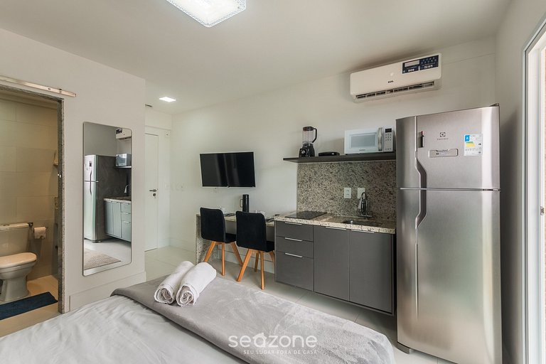 Estudio c/ vista al mar en cond c/ piscina PSP0605