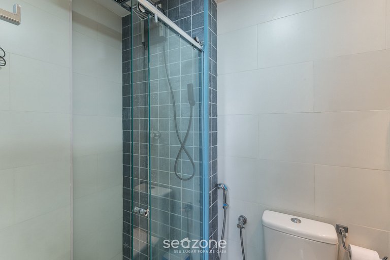 Conforto c/ Vista Mar em Cond. Piscina PSP0605