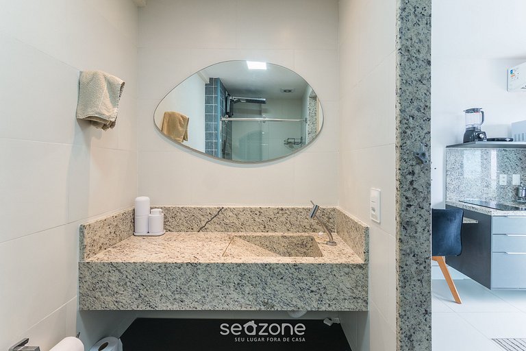 Estudio c/ vista al mar en cond c/ piscina PSP0605