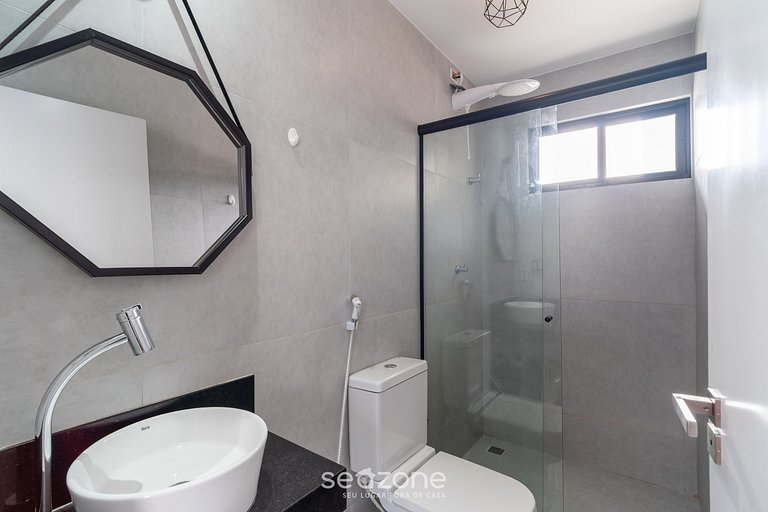 Conforto em Cond. c/ Piscina em Intermares UNT0403