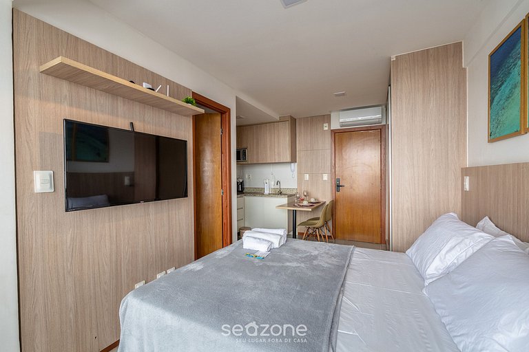 Estudio en Cond. con Piscina y Gimnasio FTW1106