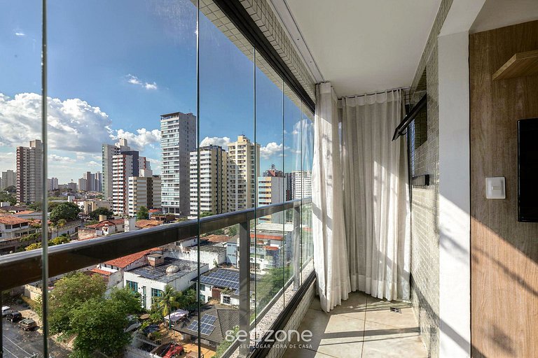 Estúdio em Cond. c/ Piscina e Academia FTW1106