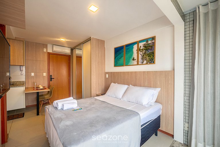 Estudio en Cond. con Piscina y Gimnasio FTW1106