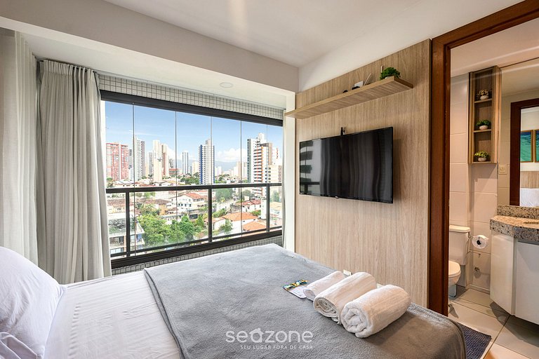 Estudio en Cond. con Piscina y Gimnasio FTW1106